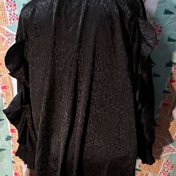 Black nouveaumonde blouse - Picture 2 of 6